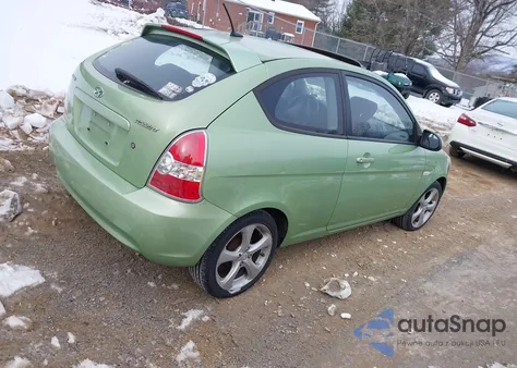 2008 Hyundai Accent Se z USA, uszkodzony, nr VIN KMHCN36C08U088713